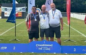 Médaille de Bronze au Championnat de France Para Tir à l'Arc