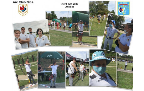 Les archers de l'ACN au concours tir extérieur Antibes