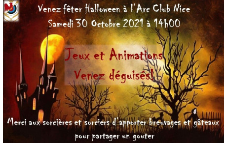 Halloween Samedi 30 Octobre 2021