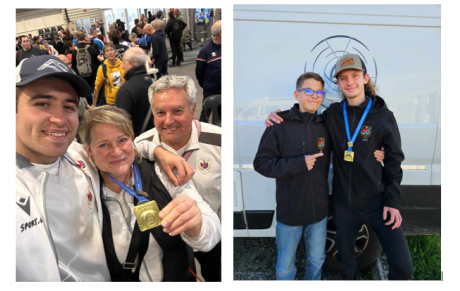 2 médaillés au Championnat de France Salle à Agen - février 2025