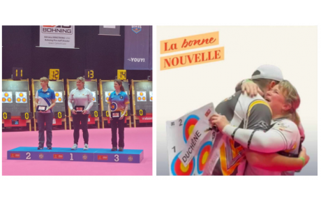 Michèle DUCHENE remporte l'or au Tournoi International World Archery de Nîmes 2025