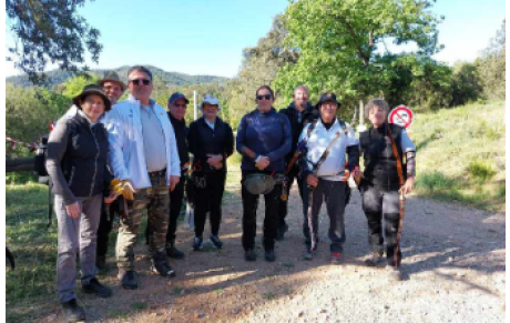Section tir 3D Nature Campagne