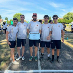 Montée en Division 2 de l'équipe Homme arc classique